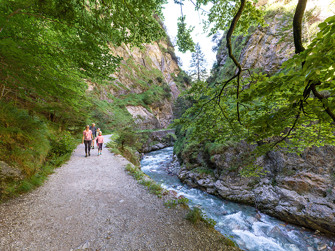 Kundler Klamm Wanderweg